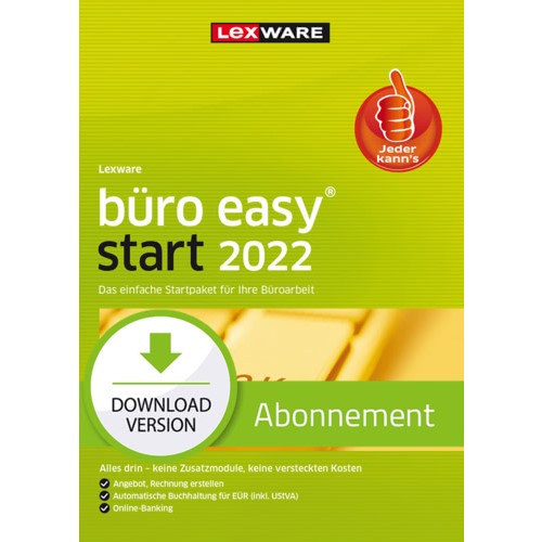 Lexware Büro Easy Start Funktionen & Varianten 2024 - Anyworks.com